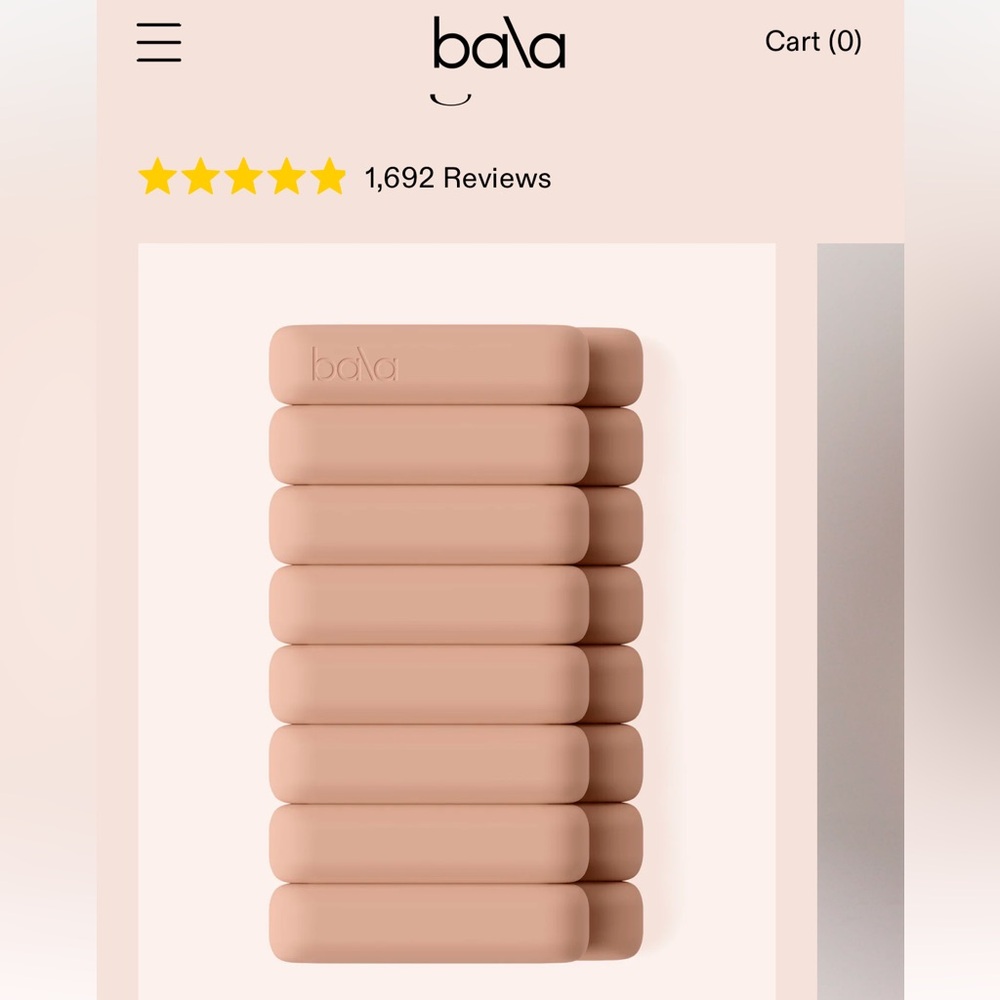 Bala Bangles - 2 lb Pink / peach with carrying case color sand - Picture 6 of 6